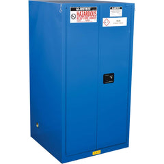 Justrite - 2 Door 2 Shelf 60 Gal Safety Cabinet for Flammable Substances - Exact Tooling