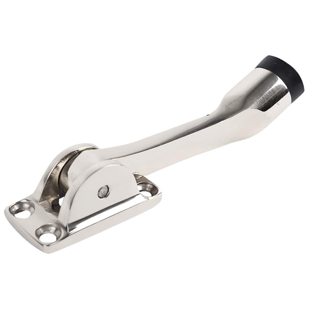 IVES - Stops; Type: Kick Down Floor Stop ; Finish/Coating: Bright Chrome ; Projection: 5 (Inch); Mount Type: Floor - Exact Tooling