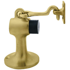 IVES - Stops; Type: Manual Door Holder Floor Stop ; Finish/Coating: Satin Brass ; Projection: 3-3/4 (Inch); Mount Type: Floor - Exact Tooling