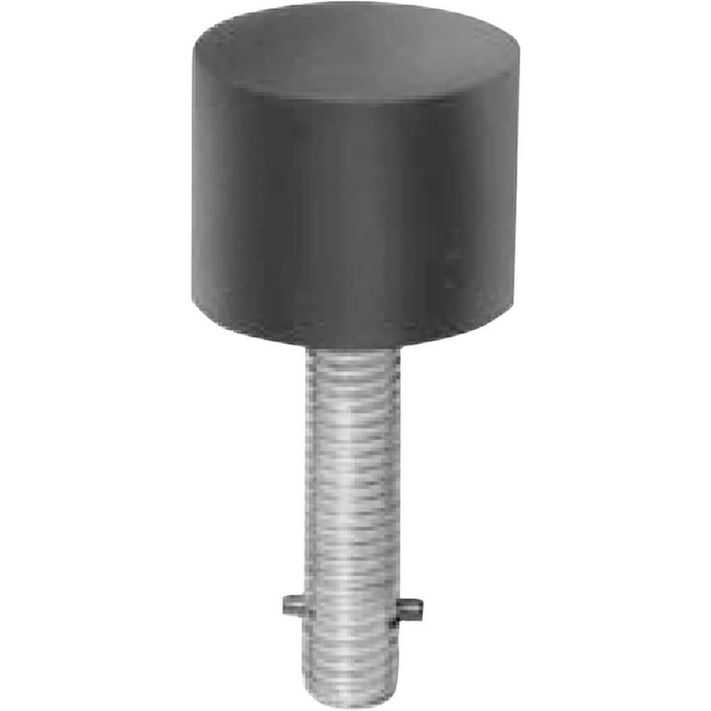 IVES - Stops; Type: Floor Stop ; Finish/Coating: Black ; Projection: 1-1/2 (Inch); Mount Type: Floor - Exact Tooling