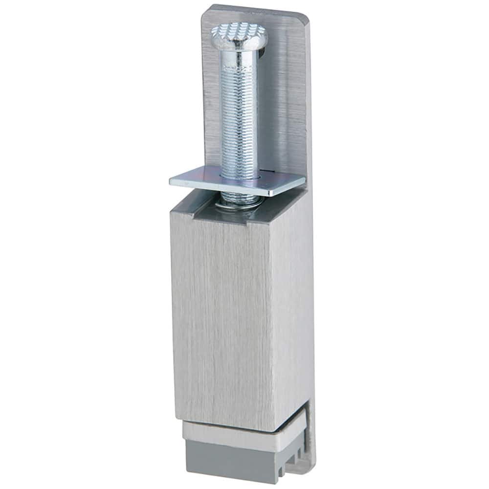 IVES - Stops; Type: Plunger Door Holder ; Finish/Coating: Aluminum (Satin) ; Projection: 5-1/2 (Inch); Mount Type: Door - Exact Tooling
