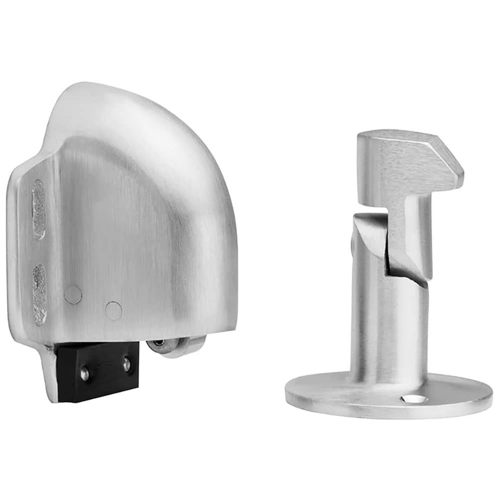 IVES - Stops; Type: Automatic Holder Wall Stop ; Finish/Coating: Satin Chrome ; Projection: 3-7/16 (Inch); Mount Type: Wall - Exact Tooling