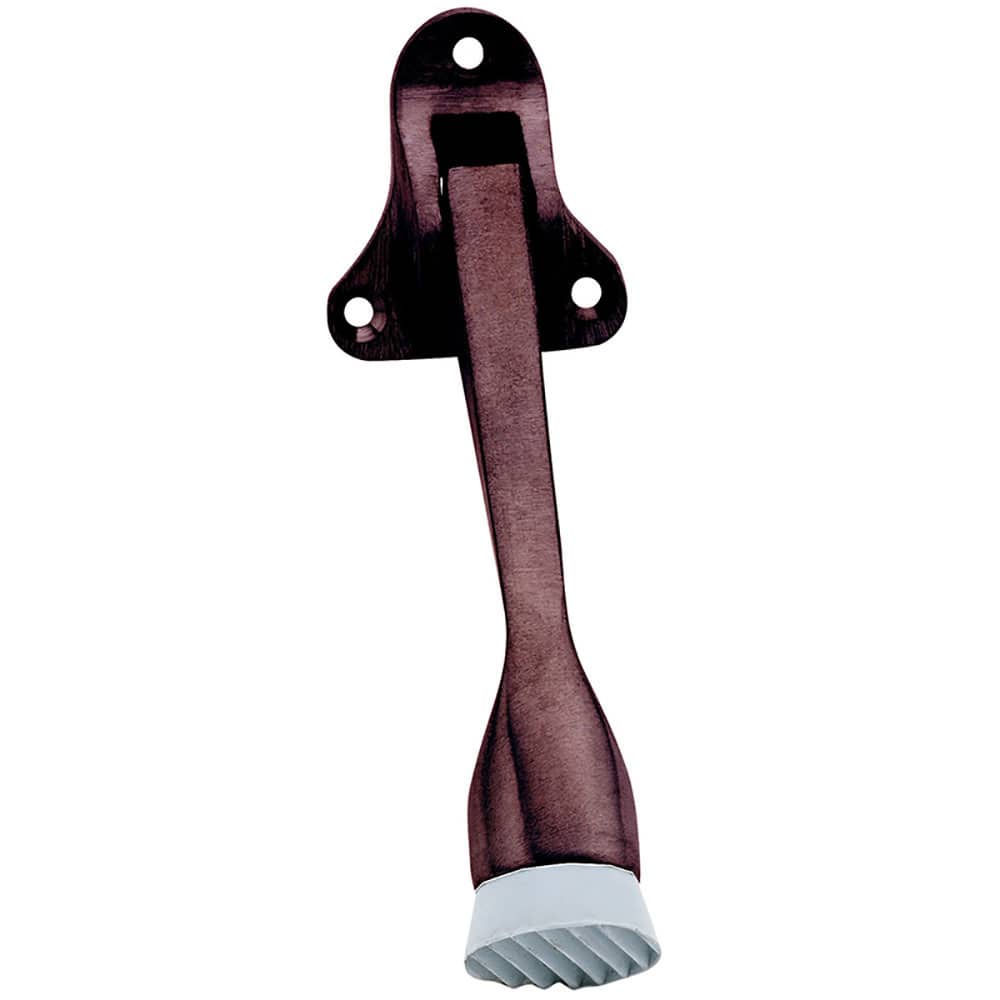 IVES - Stops; Type: Kick Down Floor Stop ; Finish/Coating: Oil Rubbed Bronze ; Projection: 4 (Inch); Mount Type: Floor - Exact Tooling