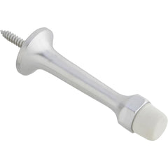 IVES - Stops; Type: Base Door Stop ; Finish/Coating: Satin Chrome ; Projection: 3-1/4 (Inch); Mount Type: Door - Exact Tooling