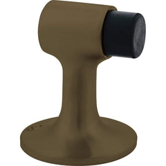 IVES - Stops; Type: Kick Down Floor Stop ; Finish/Coating: Dull Brass ; Projection: 4 (Inch); Mount Type: Floor - Exact Tooling