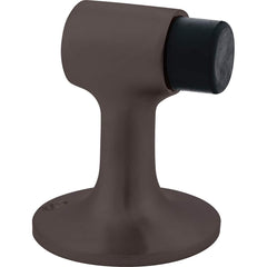 IVES - Stops; Type: Kick Down Floor Stop ; Finish/Coating: Sprayed Dark Bronze ; Projection: 4 (Inch); Mount Type: Floor - Exact Tooling