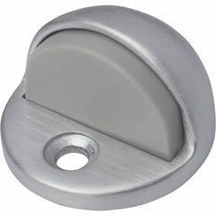 Rockwood - Stops; Type: Floor Stop ; Finish/Coating: Satin Chrome ; Projection: 1-1/8 (Inch); Mount Type: Floor - Exact Tooling