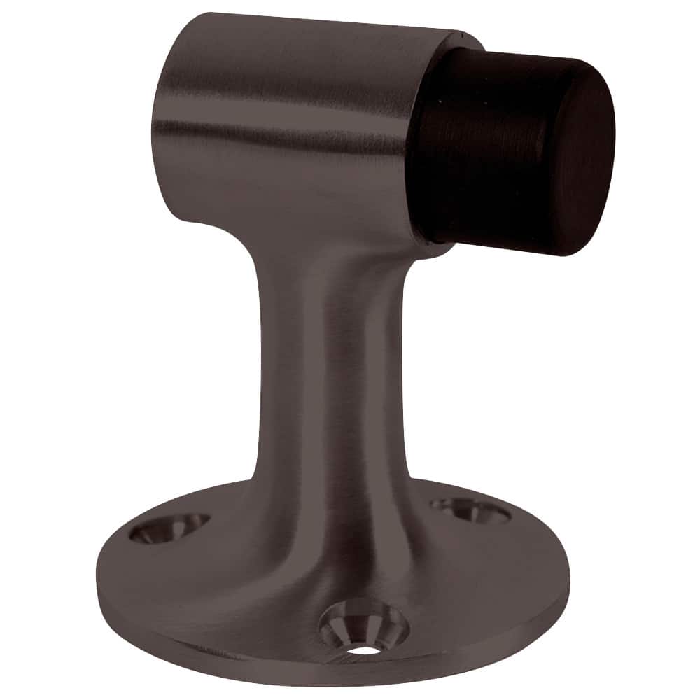 IVES - Stops; Type: Angle Floor Stop ; Finish/Coating: Oil Rubbed Bronze ; Projection: 3 (Inch); Mount Type: Floor - Exact Tooling