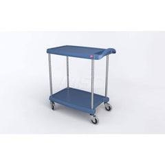 Metro - Carts; Type: Utility ; Load Capacity (Lb.): 300.000 ; Number of Shelves: 2 ; Width (Inch): 18-5/16 ; Length (Inch): 31-1/2 ; Height (Inch): 35-1/2 - Exact Tooling