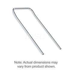 Metro - Cart Accessories; Media Type: One-Piece Handle ; For Use With: Metro Super Erecta & Metro Super Adjustable Utility Cart ; Color: Silver ; Width: 21.0000 ; Height (Decimal Inch): 34.500000 ; Material: Type 304 Stainless Steel - Exact Tooling