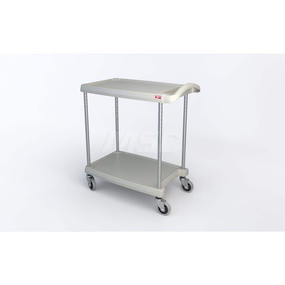 Metro - Carts; Type: Utility ; Load Capacity (Lb.): 300.000 ; Number of Shelves: 2 ; Width (Inch): 18-5/16 ; Length (Inch): 31-1/2 ; Height (Inch): 35-1/2 - Exact Tooling