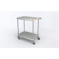 Metro - Carts; Type: Utility ; Load Capacity (Lb.): 300.000 ; Number of Shelves: 2 ; Width (Inch): 18-5/16 ; Length (Inch): 31-1/2 ; Height (Inch): 35-1/2 - Exact Tooling