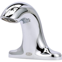 Zurn - Electronic & Sensor Faucets; Type: Sensor ; Style: w/o Mixer ; Type of Power: Battery ; Spout Type: Standard ; Mounting Centers: 3 (Inch); Finish/Coating: Polished Chrome - Exact Tooling
