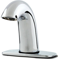Zurn - Electronic & Sensor Faucets; Type: Sensor ; Style: w/o Mixer ; Type of Power: Battery ; Spout Type: Standard ; Mounting Centers: 3 (Inch); Finish/Coating: Polished Chrome - Exact Tooling