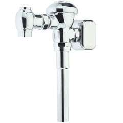 Zurn - Automatic Flush Valves; Type: Side-Mount Hardwire Sensor ; Style: Single flush ; Gallons Per Flush: 1.0 ; Pipe Size: 1-1/4 (Inch); Spud Coupling Size: 1-1/4 (Inch); Cover Material: Brass - Exact Tooling