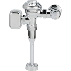 Zurn - Automatic Flush Valves; Type: Top Mount Battery Sensor ; Style: Single flush ; Gallons Per Flush: 1.0 ; Pipe Size: 3/4 (Inch); Spud Coupling Size: 3/4 (Inch); Cover Material: Brass - Exact Tooling