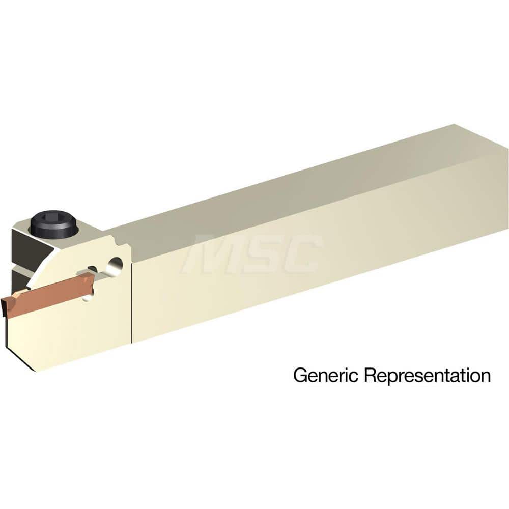 Indexable Cutoff Toolholder: 0.38″ Max Depth of Cut, 0.76″ Max Workpiece Dia, Right Hand 5/8″ Shank Height, 5/8″ Shank Width, Uses GCMN Inserts, Series GND
