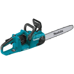 Makita - Chainsaws; Type of Power: Cordless ; Horsepower: N/A ; Speed (RPM): Variable ; Guide Bar Length (Inch): 16 ; Chain Speed: 3940 FPM - Exact Tooling