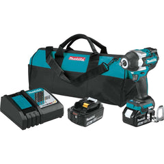 Makita - Electric Impact Wrenches & Ratchets; Amperage: 5 ; Handle Type: Pistol Grip ; Drive Size (Inch): 1/2 ; Speed (RPM): 0-2200 ; Torque (N/m): 700 ; Torque (Ft/Lb): 520 - Exact Tooling