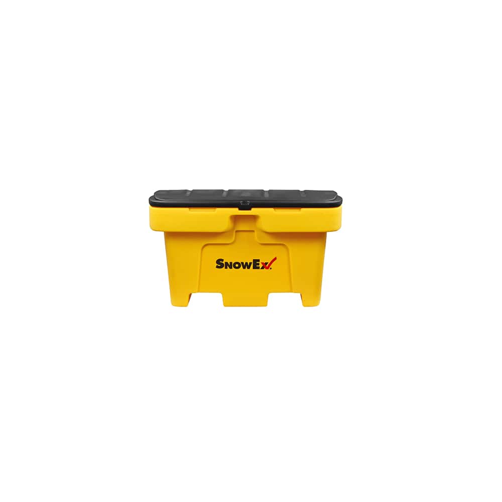 Trynex - Bulk Storage Containers; Container Type: Salt Storage Box ; Height (Inch): 35.5 ; Width (Inch): 33.25 ; Length (Inch): 48 ; Load Capacity (Lb.): 480.000 ; Material Family: Plastic - Exact Tooling