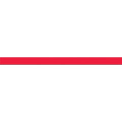 NMC - Floor & Egress Marking Tape & Strips; Type: Floor Marking Tape ; Surface Type: Smooth ; Special Color Properties: No Special Properties ; Color: Red ; Pattern: Solid Color ; Traffic Type: Heavy/High Traffic - Exact Tooling