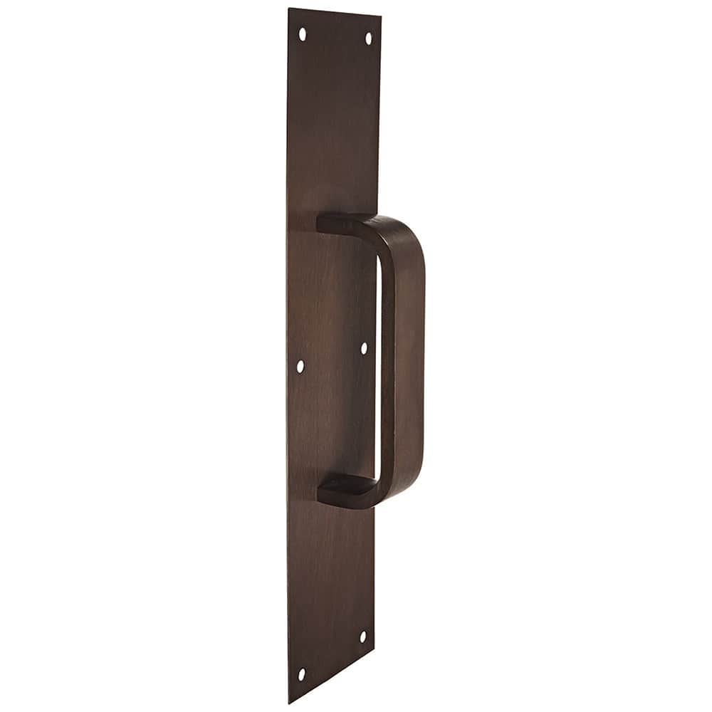 Rockwood - Door Pulls; Overall Length (Inch): 16 ; Finish/Coating: Oil Rubbed Bronze ; Grip Length: 4 (Inch) - Exact Tooling