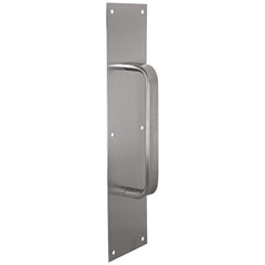 Rockwood - Door Pulls; Overall Length (Inch): 16 ; Finish/Coating: Satin Stainless Steel ; Grip Length: 4 (Inch) - Exact Tooling