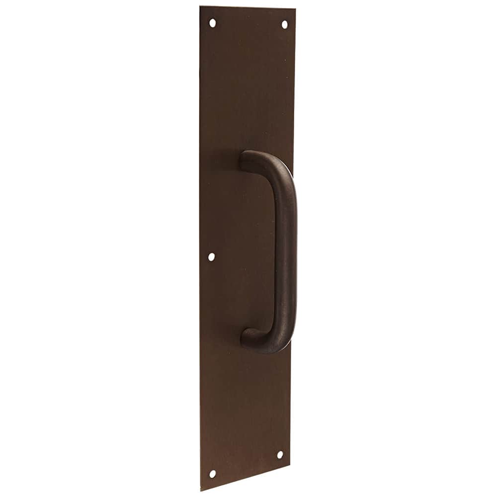 Rockwood - Door Pulls; Overall Length (Inch): 16 ; Finish/Coating: Oil Rubbed Bronze ; Grip Length: 4 (Inch) - Exact Tooling