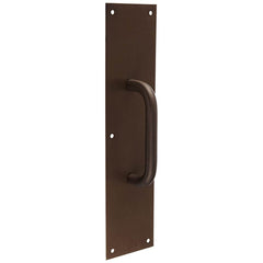 Rockwood - Door Pulls; Overall Length (Inch): 16 ; Finish/Coating: Oil Rubbed Bronze ; Grip Length: 4 (Inch) - Exact Tooling