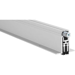 Pemko - Sweeps & Seals; Type: Acoustic Automatic Door Bottom ; Width (Inch): 9/16 ; Finish/Coating: Mill Finish Aluminum ; Material: 6063-T6 Aluminum Alloy and Temper Case with TPE Gasket ; Back Strip Brush Width (Inch): 6 ; Bristle Length (Inch): 12.0000 - Exact Tooling