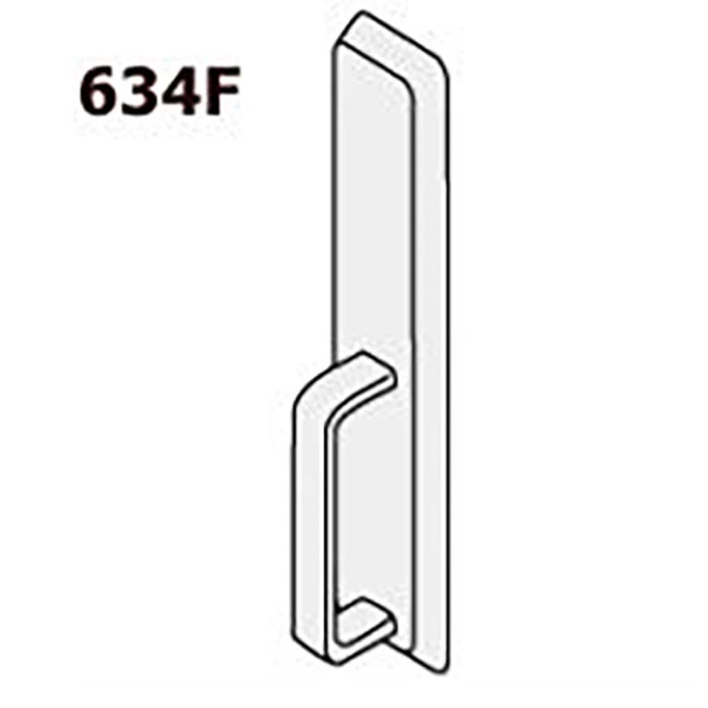 Yale - Lockset Accessories; Type: Escutcheon Trim ; For Use With: 6100 Series Exit Devices ; Cylinder Type: None - Exact Tooling