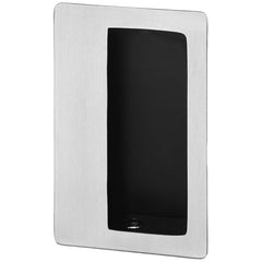 Rockwood - Door Pulls; Overall Length (Inch): 16 ; Finish/Coating: Polished; Chrome Plated Brass ; Grip Length: 4 (Inch) - Exact Tooling