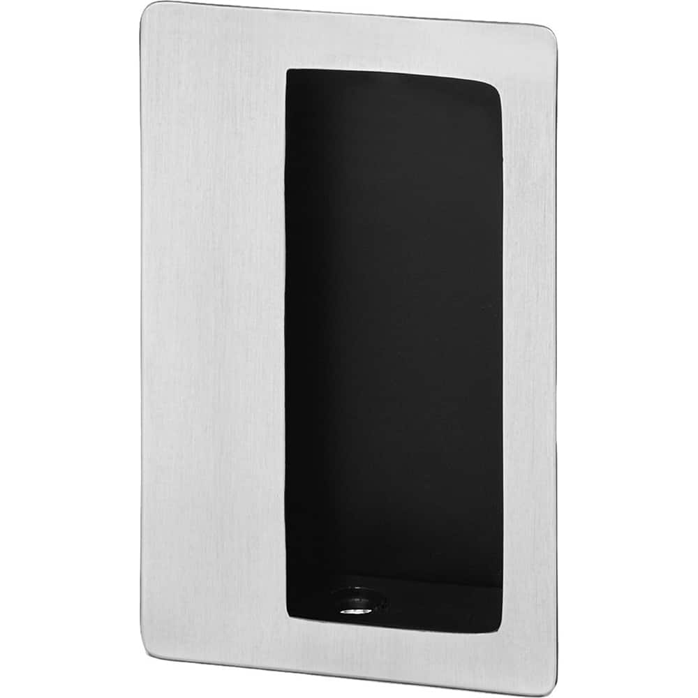 Rockwood - Door Pulls; Overall Length (Inch): 16 ; Finish/Coating: Satin; Chrome Plated Brass ; Grip Length: 4 (Inch) - Exact Tooling