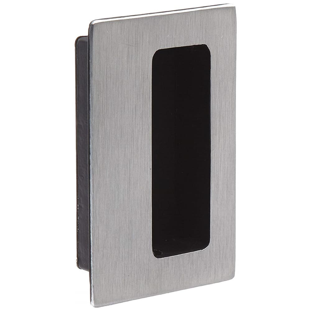 Rockwood - Door Pulls; Overall Length (Inch): 16 ; Finish/Coating: Satin; Chrome Plated Brass ; Grip Length: 4 (Inch) - Exact Tooling