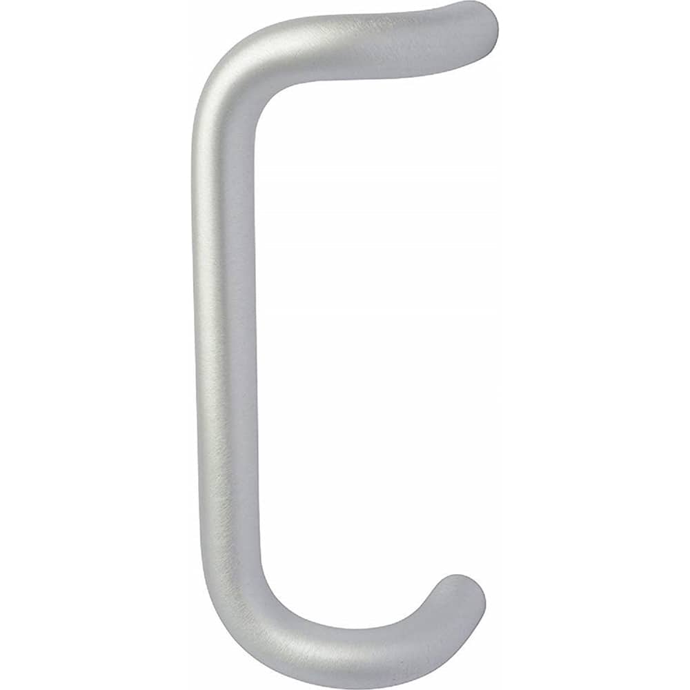 Rockwood - Door Pulls; Overall Length (Inch): 16 ; Finish/Coating: Clear Anodized Aluminum ; Grip Length: 4 (Inch); Projection: 3.5 (Inch) - Exact Tooling