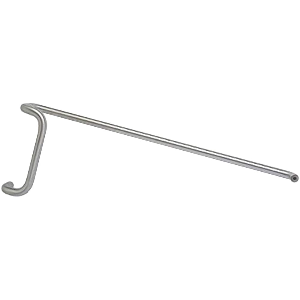 Rockwood - Door Pulls; Overall Length (Inch): 16 ; Finish/Coating: Satin Stainless Steel ; Grip Length: 4 (Inch); Projection: 3.5 (Inch) - Exact Tooling