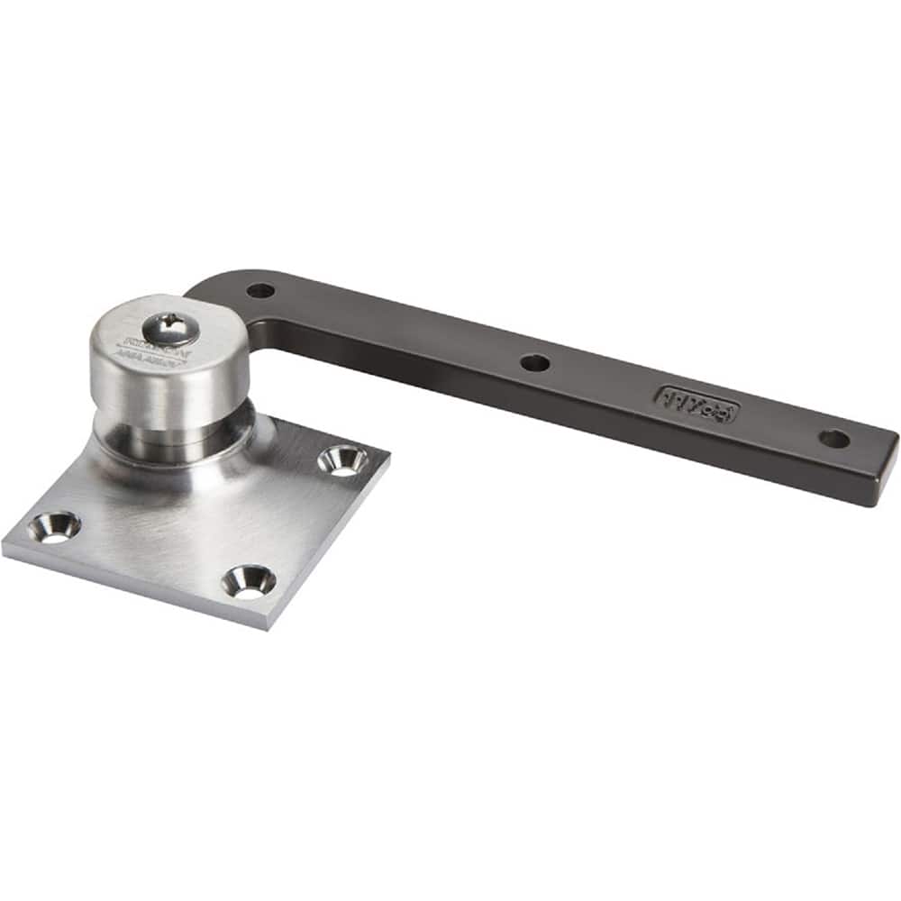 Rixson - Pivot Hinges; Finish/Coating: Satin Chrome ; Material: Brass ; Type: Regular Light-Duty/Light-Weight Pivot ; Hand: Right Hand ; Leaf Height: 4-1/4 (Inch); Length (Inch): 7-1/4 - Exact Tooling