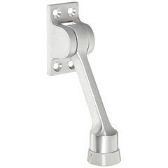 Rockwood - Stops; Type: Kick Down Door Stop ; Finish/Coating: Satin Chrome ; Projection: 3-5/8 (Inch); Mount Type: Floor - Exact Tooling