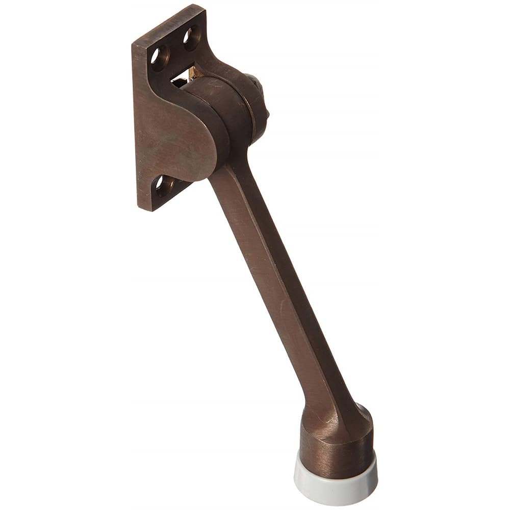 Rockwood - Stops; Type: Kick Down Door Stop ; Finish/Coating: Oxidized Satin Dark Bronze ; Projection: 5 (Inch); Mount Type: Floor - Exact Tooling