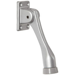 Rockwood - Stops; Type: Kick Down Door Stop ; Finish/Coating: Painted; Silver ; Projection: 4 (Inch); Mount Type: Floor - Exact Tooling