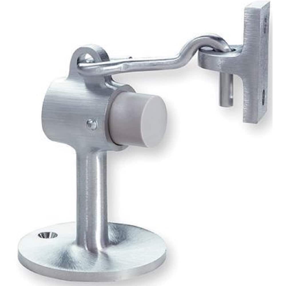 Yale - Holders; Overall Length: 2.00 ; Finish/Coating: Satin Chrome ; Grade: 1 ; Stem Length: 1/2 (Inch) - Exact Tooling