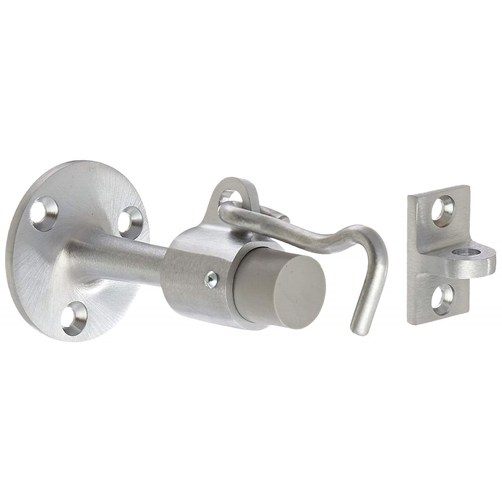 Yale - Holders; Overall Length: 2.00 ; Finish/Coating: Satin Chrome ; Grade: 1 ; Stem Length: 1/2 (Inch) - Exact Tooling
