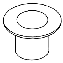 Yale - Strikes; Type: Floor Strike ; Length (Inch): 5 ; Width (Inch): 5 ; Material: Brass ; Finish/Coating: Black - Exact Tooling