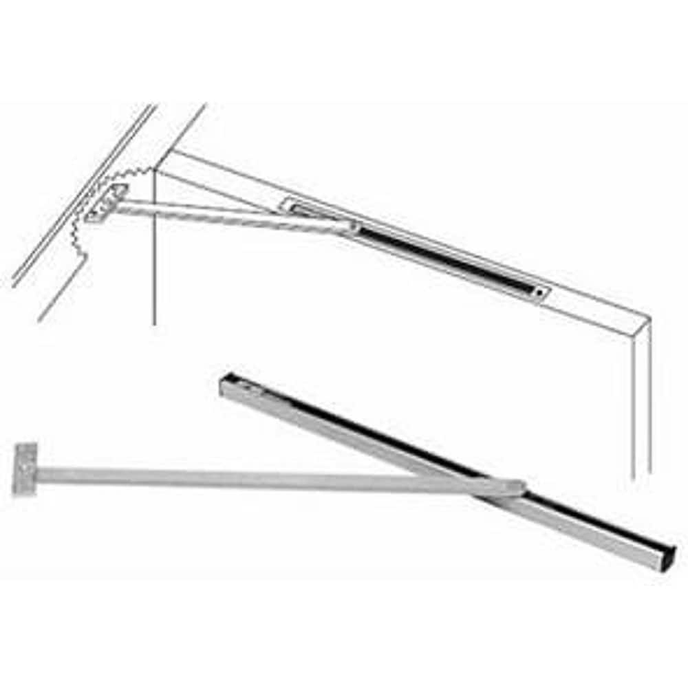 Rixson - Holders; Overall Length: 1.50 ; Finish/Coating: Satin Stainless Steel ; Grade: 1 ; Stem Length: 3/8 (Inch) - Exact Tooling