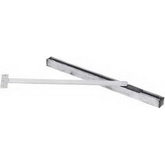 Yale - Stops; Type: Heavy-Duty Stop ; Finish/Coating: Satin Stainless Steel ; Projection: 2 (Inch); Mount Type: Concealed - Exact Tooling