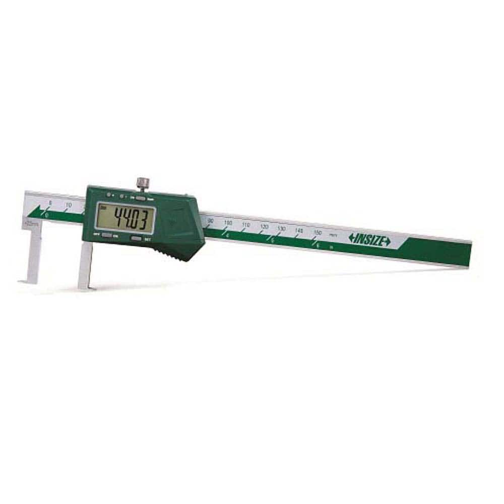Insize USA LLC - Electronic Calipers; Minimum Measurement (Decimal Inch): 1.0000 ; Maximum Measurement (Decimal Inch): 6 ; Accuracy Plus/Minus (Decimal Inch): 0.0016 ; Resolution (Decimal Inch): 0.0005 ; IP Rating: None ; Data Output: Yes - Exact Tooling