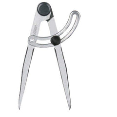 Insize USA LLC - Firm-Joint Calipers, Spring Calipers & Dividers; Type: Divider ; Leg Size (Inch): 6 ; Joint Type: Firm Joint ; Maximum Measurement (Inch): 5.5100 ; Maximum Measurement (Decimal Inch): 5.5100 ; Calibrated: No - Exact Tooling