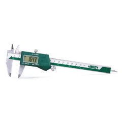 Insize USA LLC - Electronic Calipers; Minimum Measurement (Decimal Inch): 0.0000 ; Maximum Measurement (Decimal Inch): 8 ; Accuracy Plus/Minus (Decimal Inch): 0.0012 ; Resolution (Decimal Inch): 0.0005 ; IP Rating: None ; Data Output: Yes - Exact Tooling