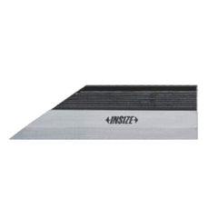 Insize USA LLC - Straightedges; Type: Beveled Edge ; Overall Length (Inch): 12 ; Overall Width (Inch): 1-9/16 ; Overall Thickness (Inch): 5/16 ; Edge Flatness (micro m): 126.00 ; Material: Stainless Steel - Exact Tooling