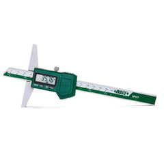 Insize USA LLC - Electronic Depth Gages; Minimum Measurement (mm): 0.00 ; Minimum Measurement (Decimal Inch): 0.0000 ; Maximum Measurement (Decimal Inch): 8.0000 ; Maximum Measurement (mm): 200.00 ; Resolution (mm): 0.01 ; Resolution (Decimal Inch): 0.00 - Exact Tooling